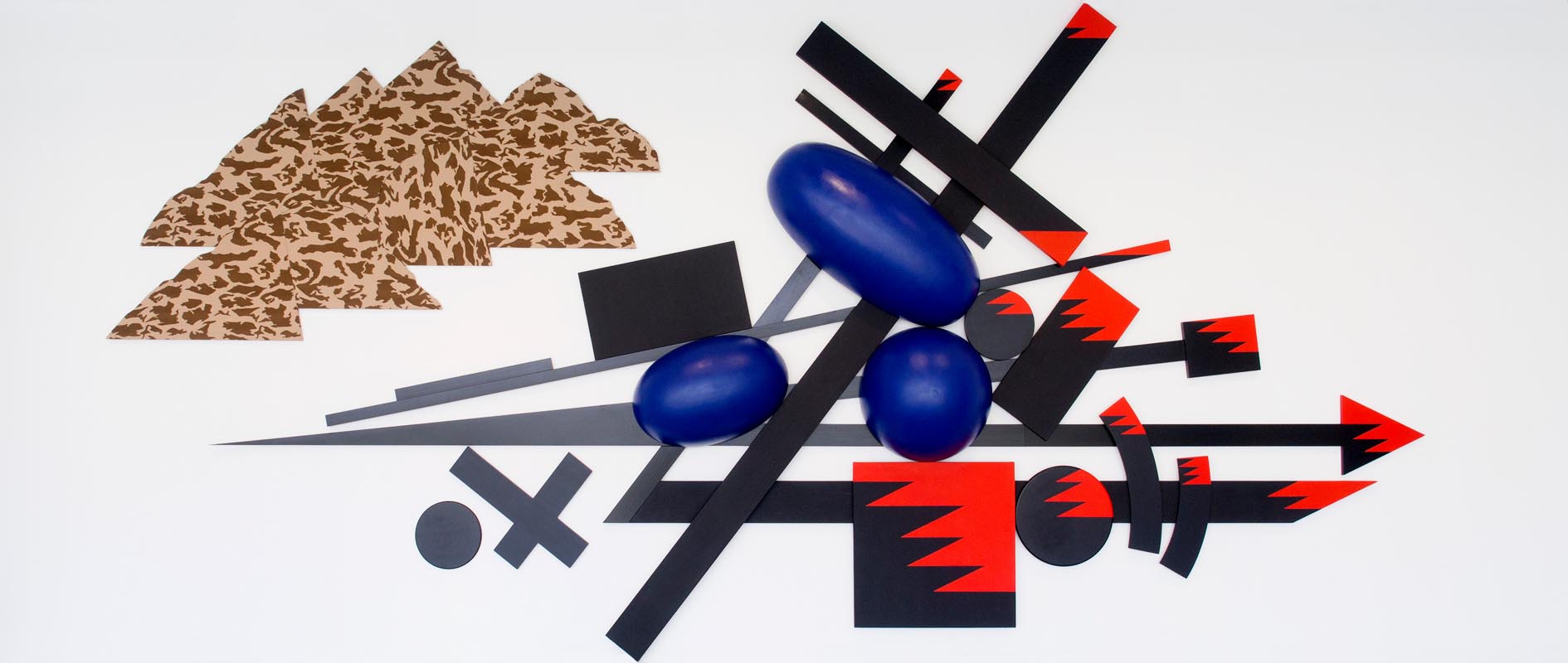 Rudolf Sikora (SK) – Big Topic | 2007 – 2008 | acrylic, wood and canvas | 445 x 901 cm