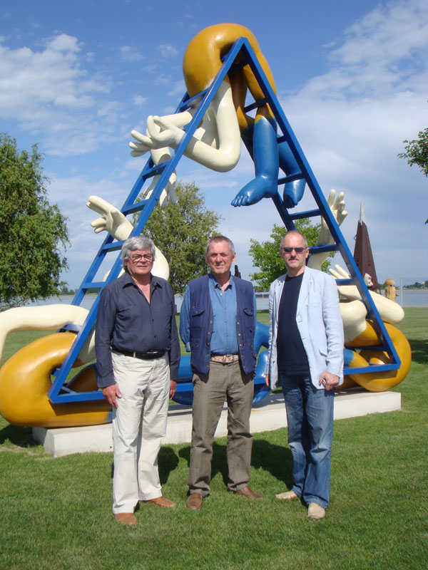 Jozef Jankovič, Mark Brusse and V.P.
