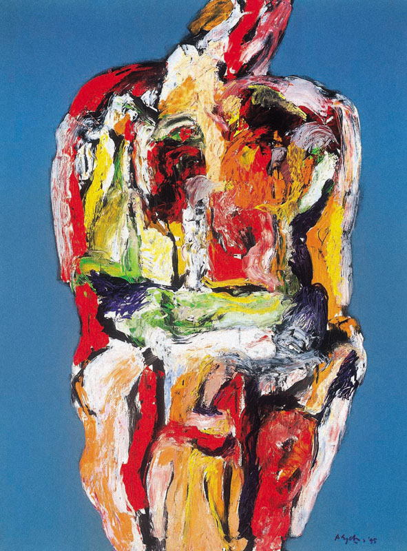 Ad Snijders (NL) – Untitled | 1995 | oil on canvas | 200 x 150 cm